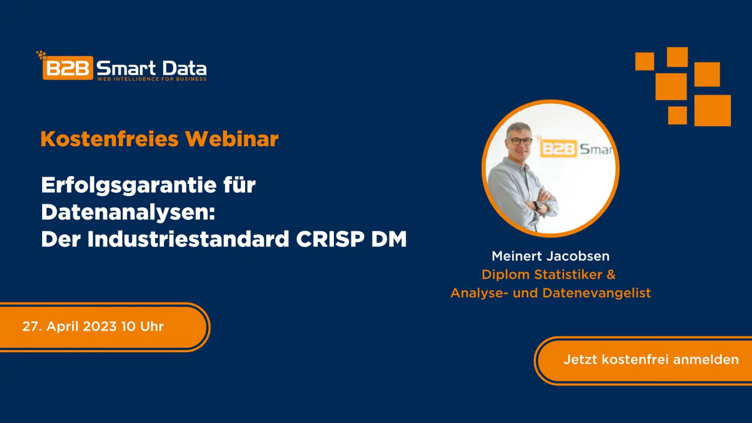 Webinar Aufzeichnung, CRISP DM, Digitales Marketing, Datenanalyse