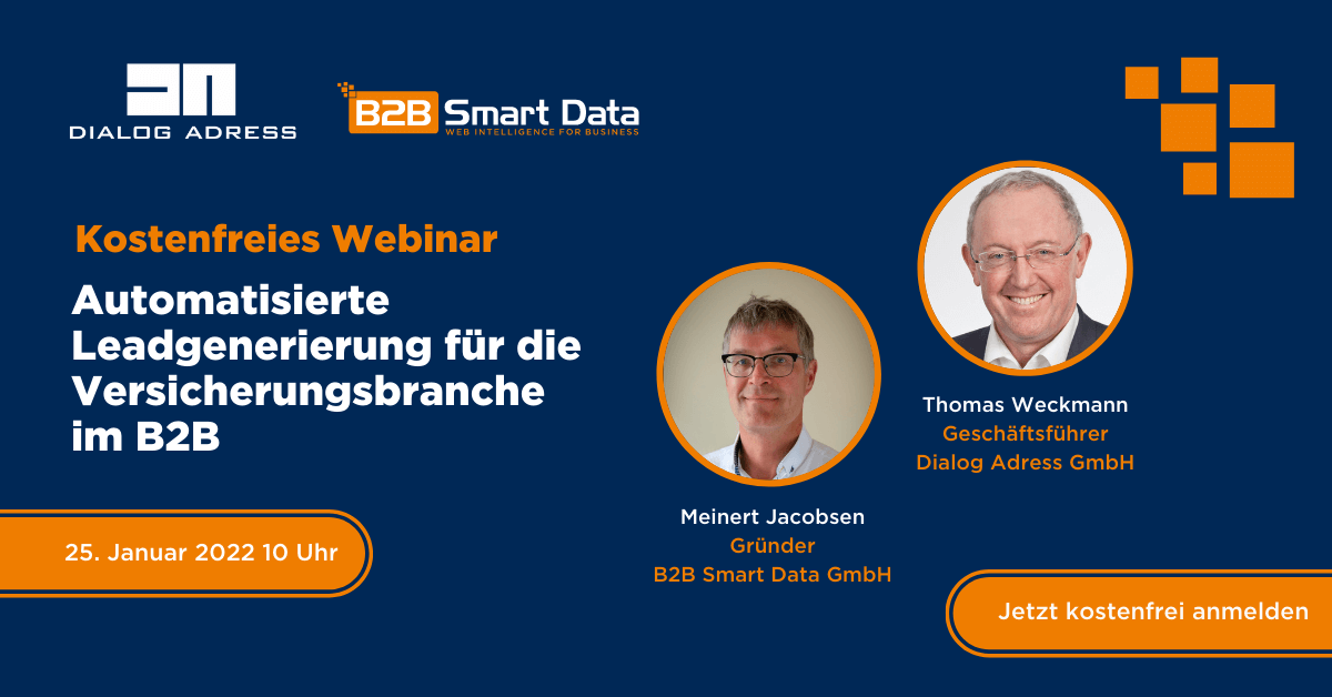 Webinar Aufzeichnung, automatisierte Leadgenerierung, Versicherungsbranche, Versicherungen